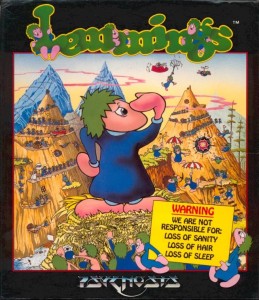 Lemmings boxart